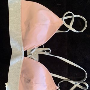PINK strappy bralette